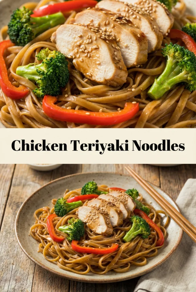 Chicken Teriyaki Noodles