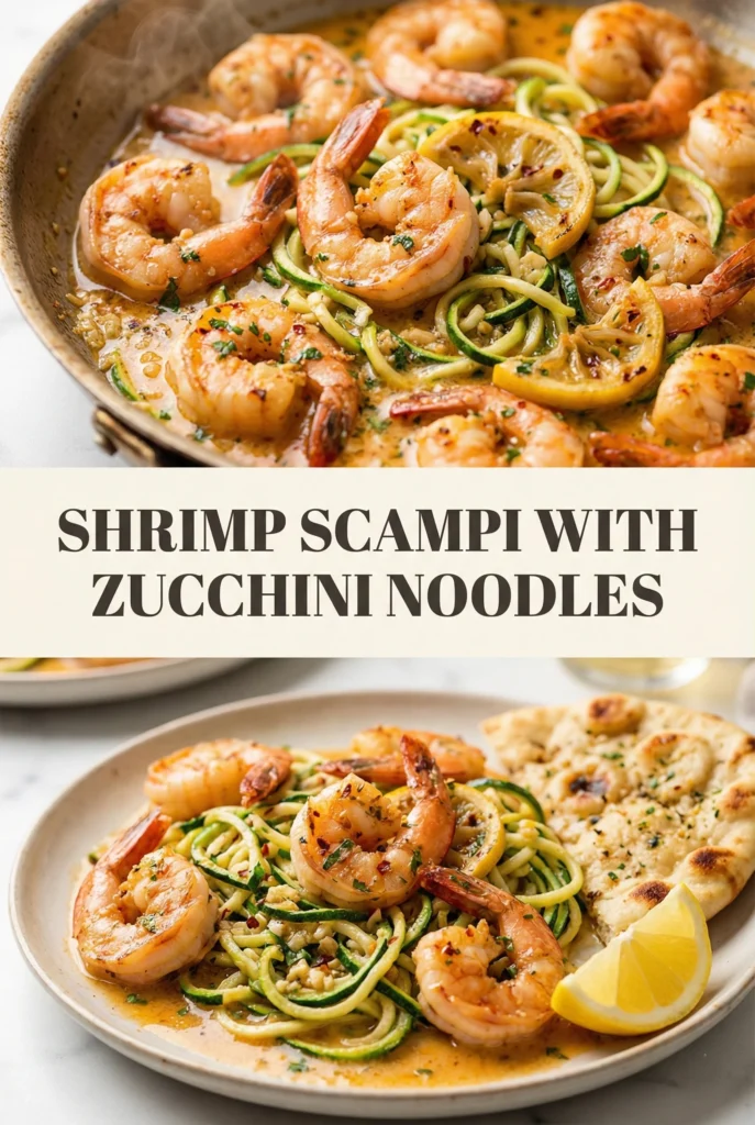 Shrimp Scampi with Zucchini Noodles