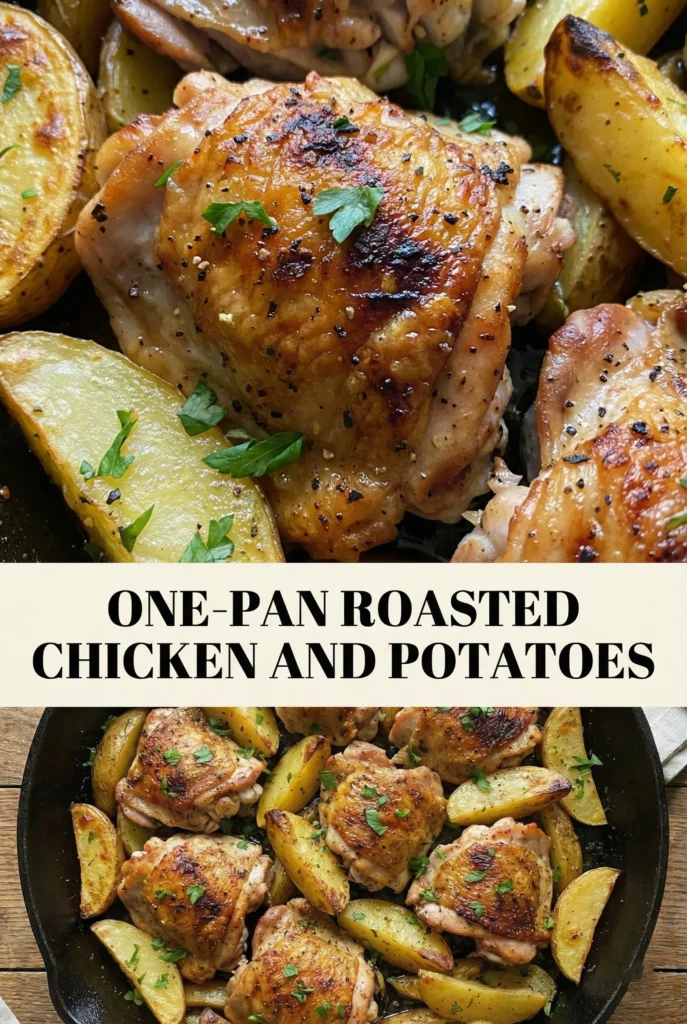 One-Pan Roasted Chicken and Potatoes