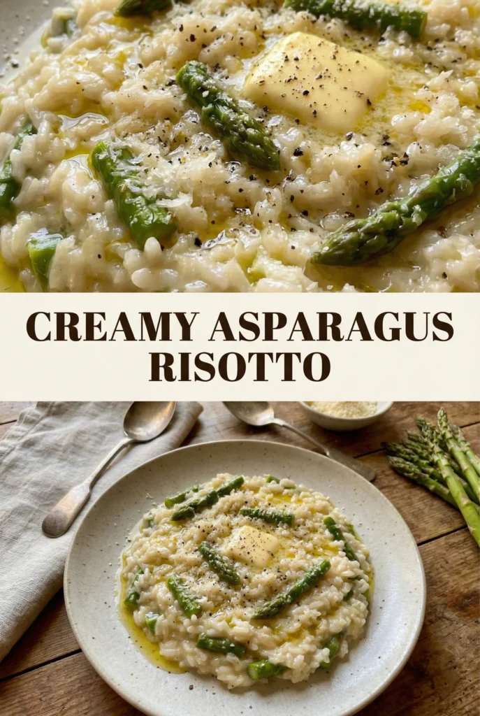 Creamy Asparagus Risotto