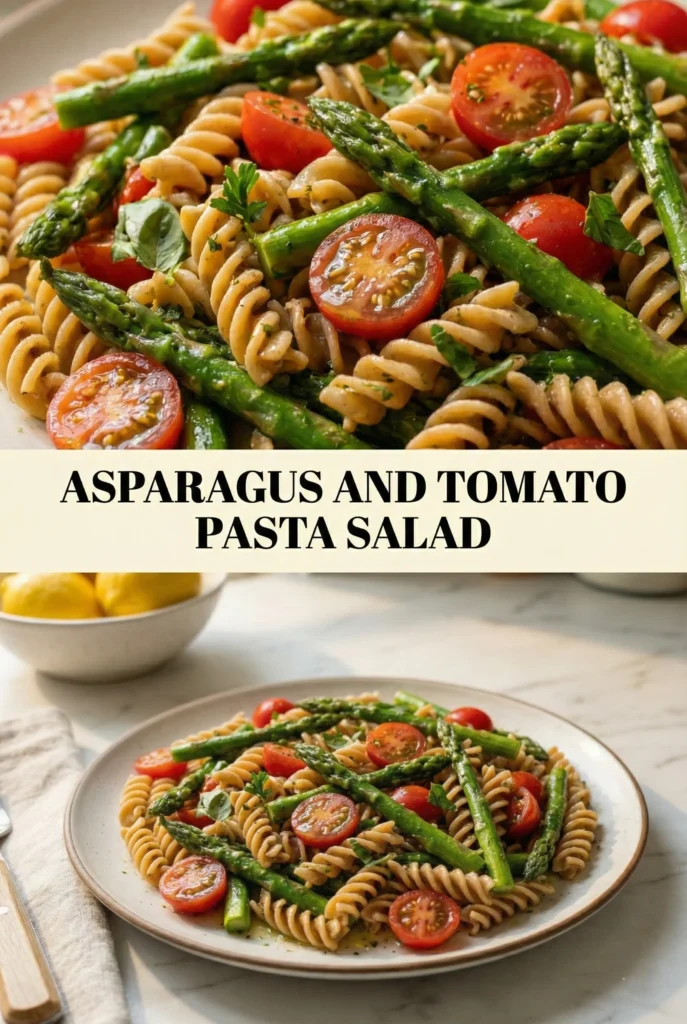 Asparagus and Tomato Pasta Salad