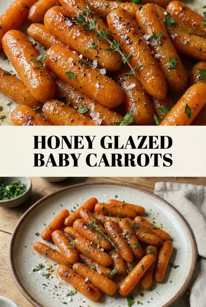 Honey Glazed Baby Carrots