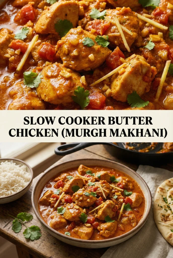 Slow Cooker Butter Chicken (Murgh Makhani)