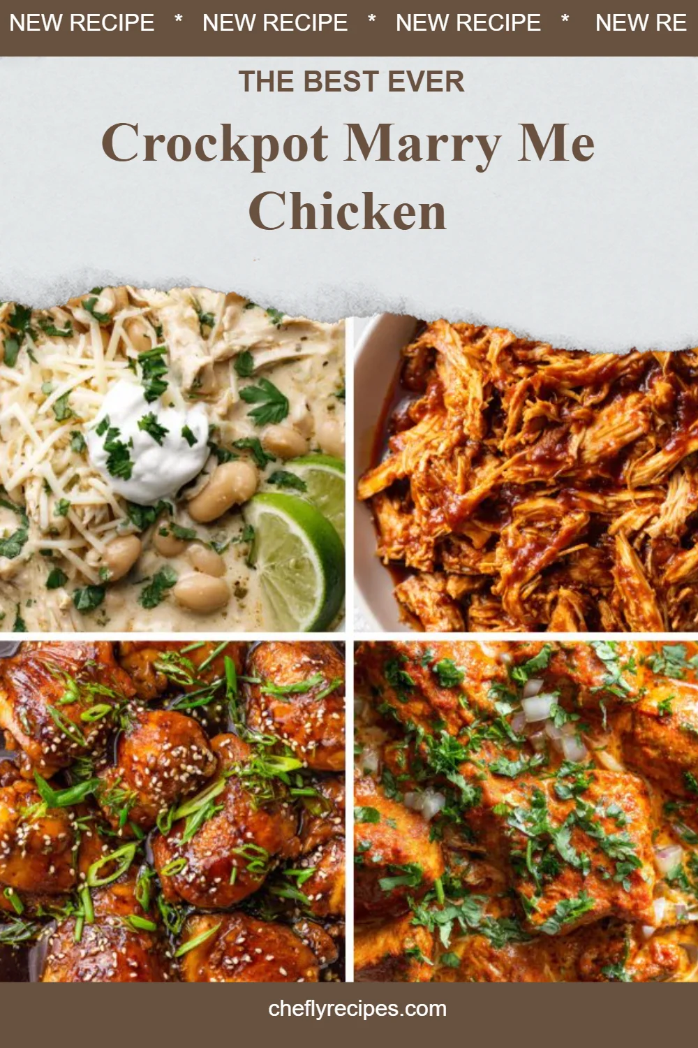 Delicious Crockpot Marry Me Chicken served with creamy sauce and herbs