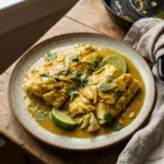 Coconut Curry Baked Cod