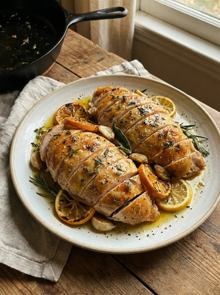 Roasted Citrus Herb Turkey Breast