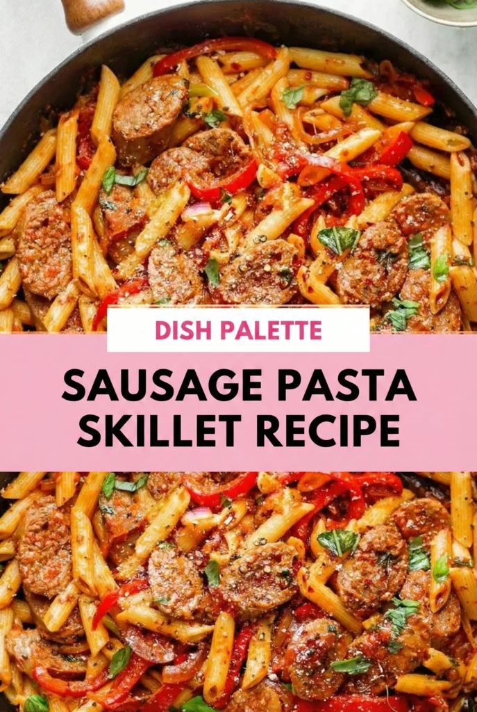 Sausage Pasta Skillet Recipe