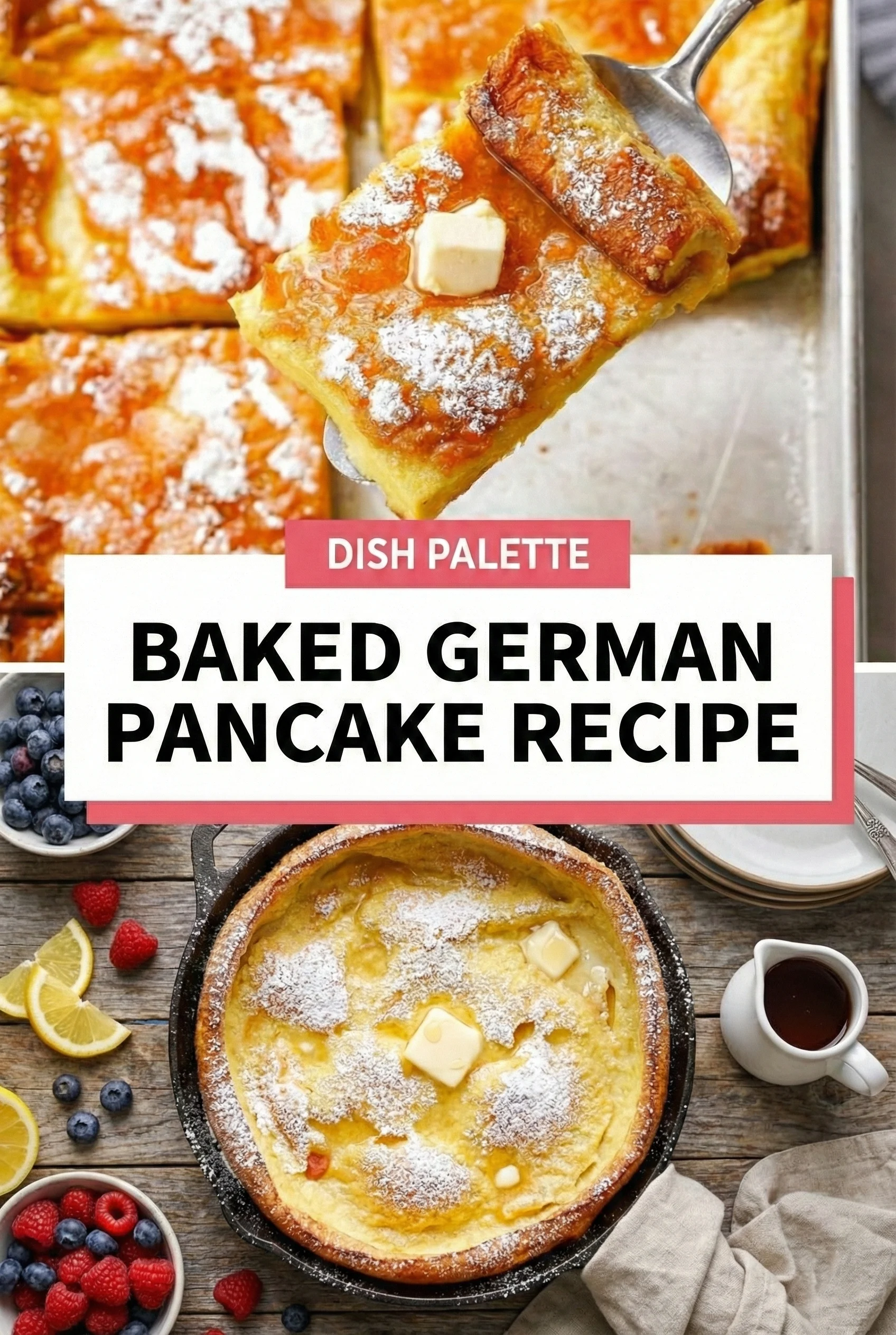 Baked German Pancake Recipe – Baked Pancake Recipe