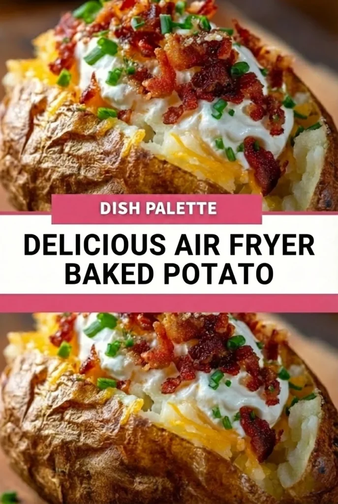 Delicious Air Fryer Baked Potato – Easy Meals & Healthy Dinner Recipes