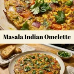 Spicy Masala Indian Omelette