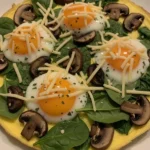 Mushroom & Swiss Sheet Pan Omelette