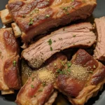 Slow Cooker Apple Cider Ribs