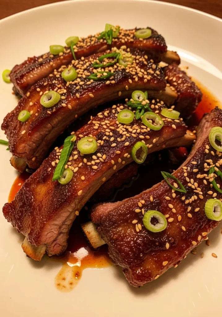 Korean Gochujang BBQ Ribs