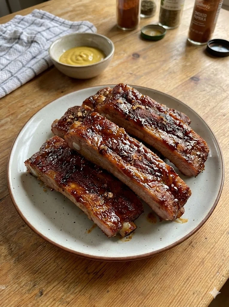 Dry-Rubbed St. Louis Style Ribs