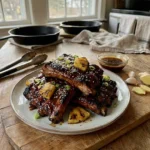 Pineapple Teriyaki Sticky Ribs