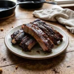 Coffee-Rubbed Smoked Ribs