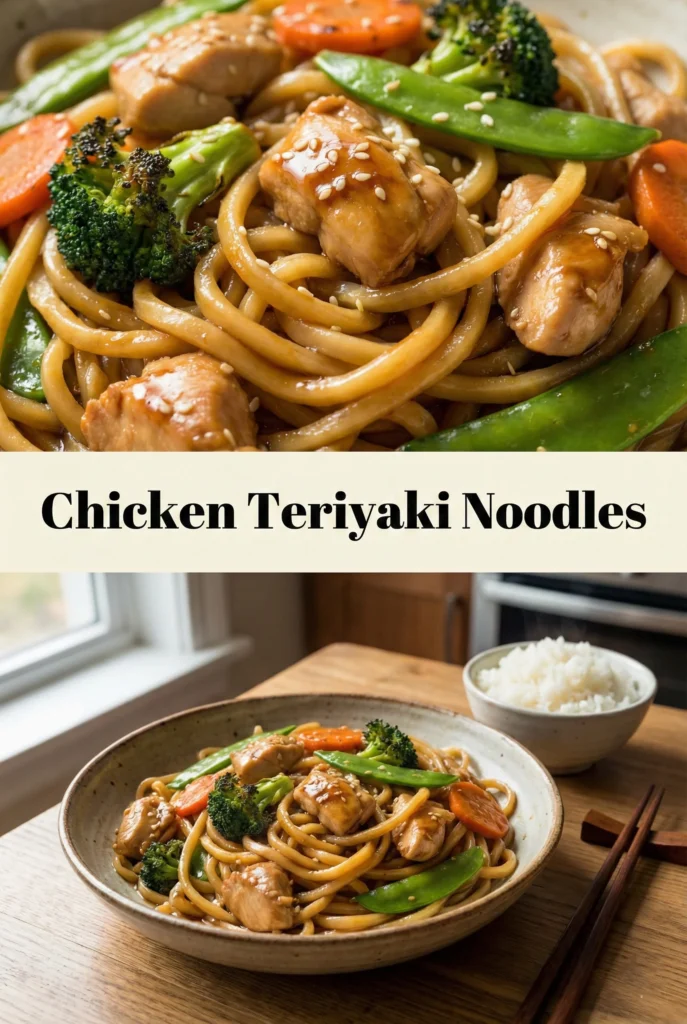 Chicken Teriyaki Noodles