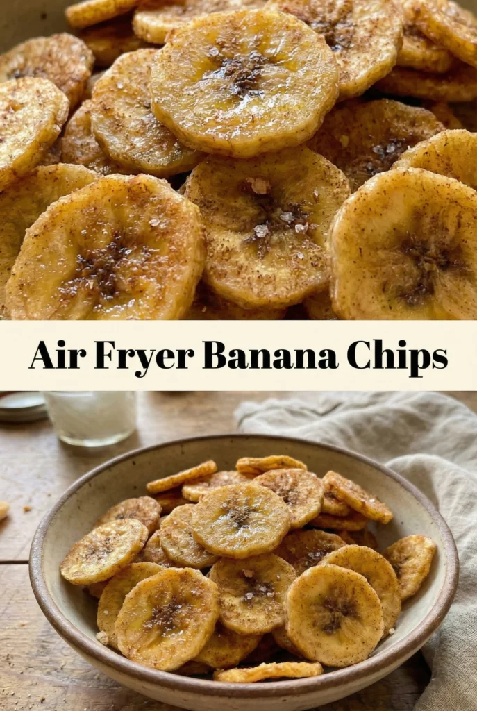 Air Fryer Banana Chips