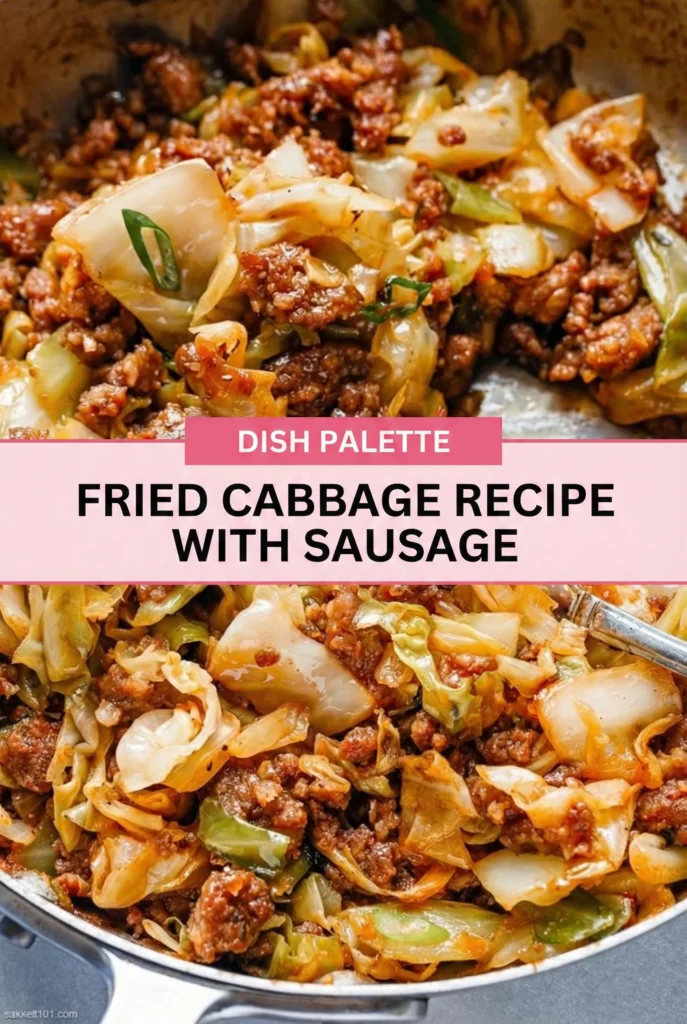 Fried Cabbage Recipe with Sausage – Fried Cabbage Recipe