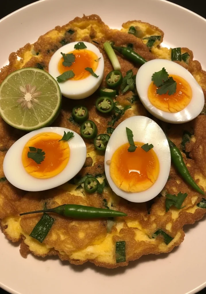 Thai Crispy Omelette (Kai Jeow)