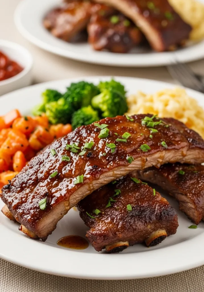 Honey Garlic Oven Baked Ribs