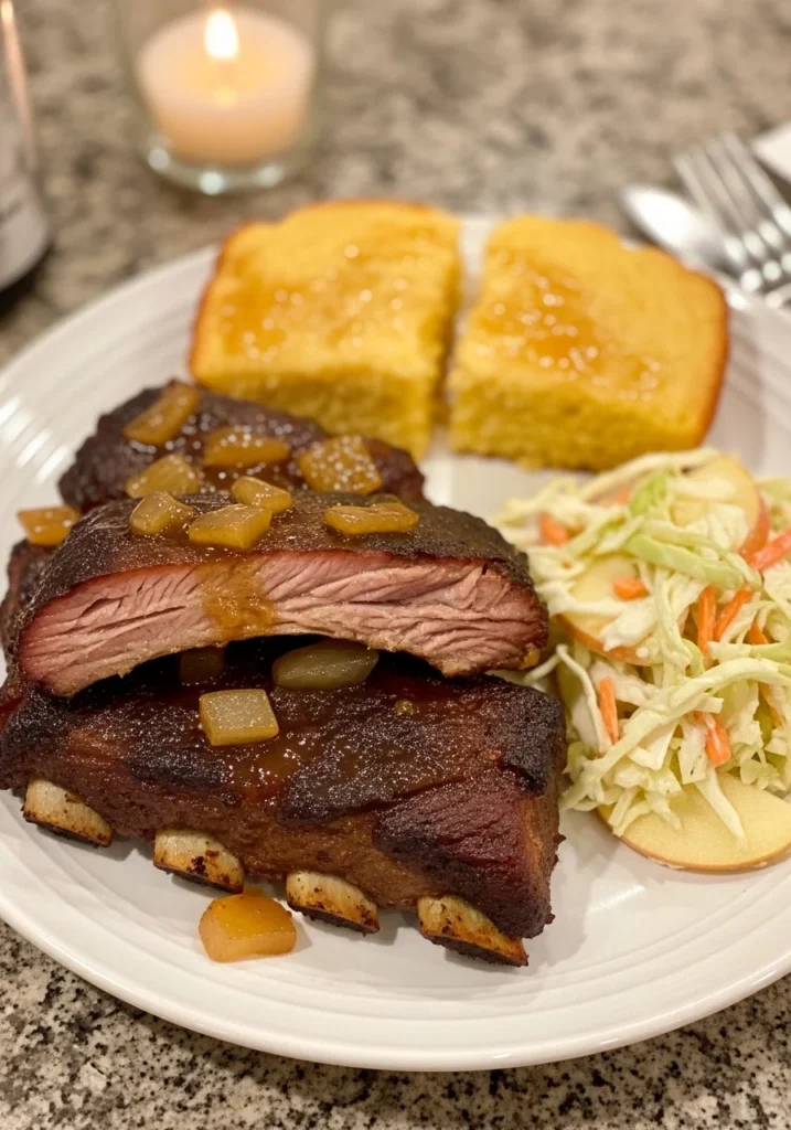 Slow Cooker Apple Cider Ribs
