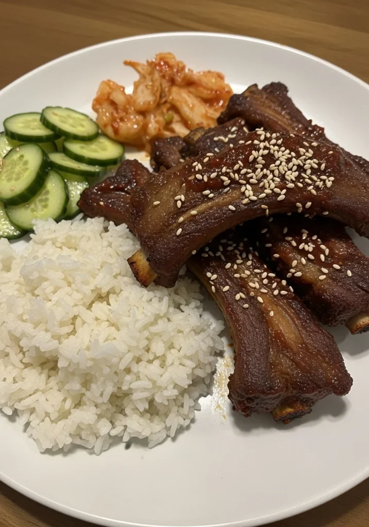 Korean Gochujang BBQ Ribs